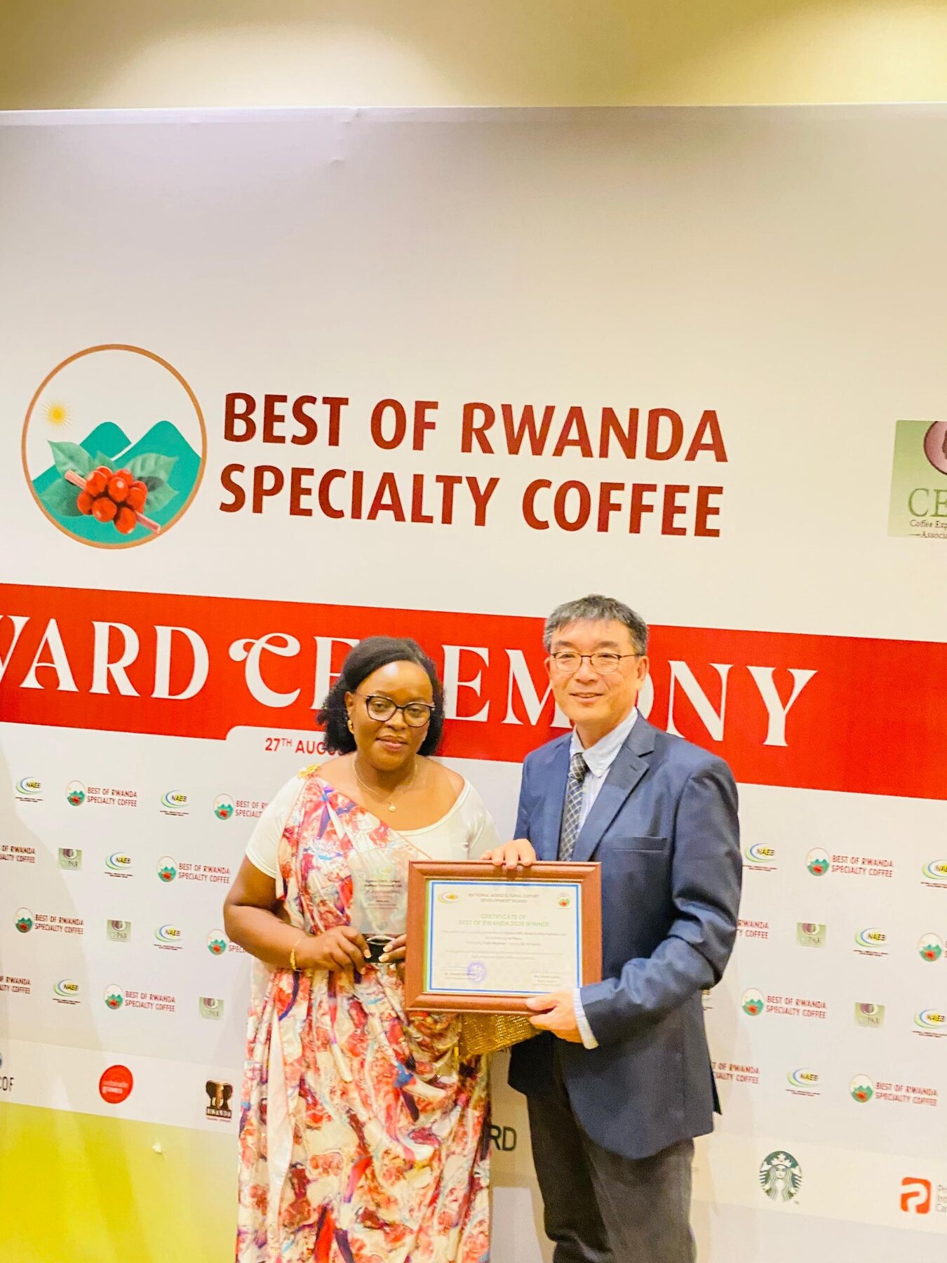 Certificate presentation